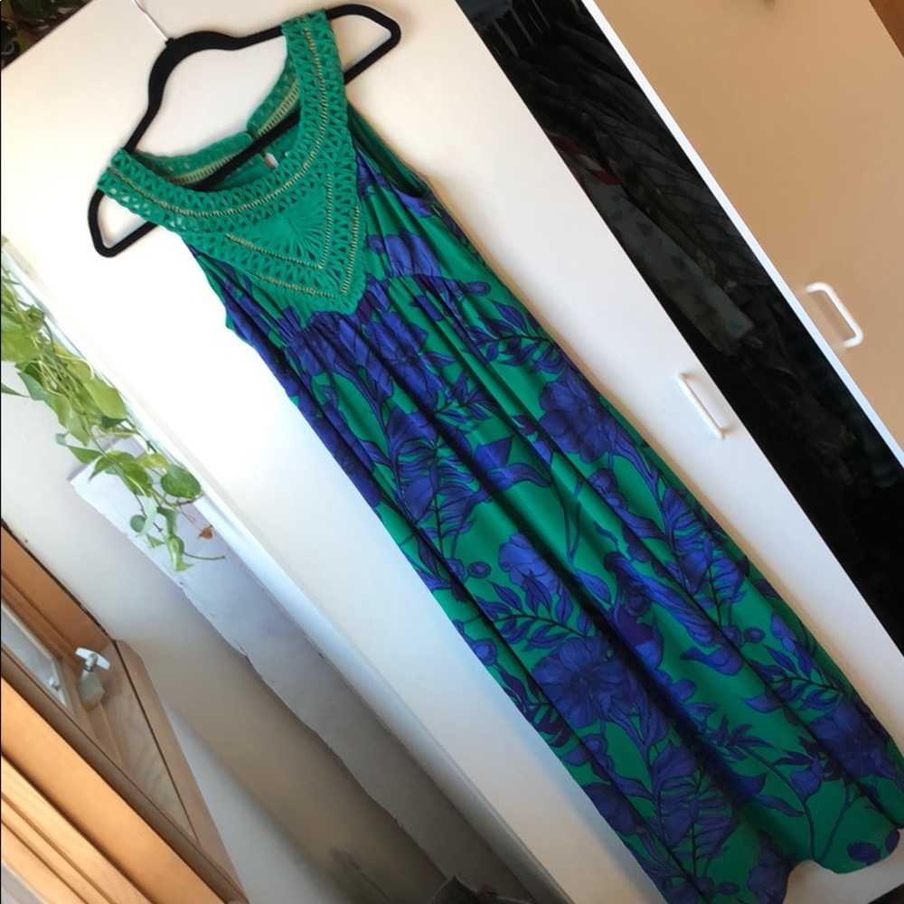 Anthropologie maxi dress